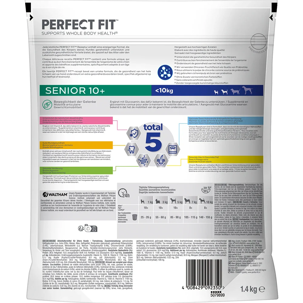 Perfect Fit Hund Senior med Kylling S
