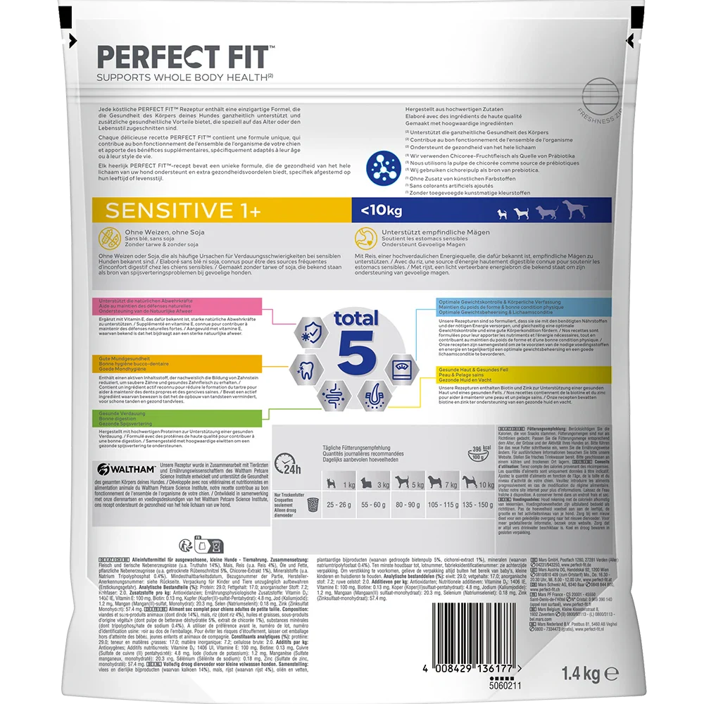 Perfect Fit Hund Sensitiv Adult mit Truthahn