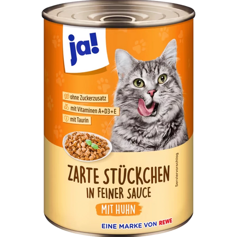 ja! Zarte Stückchen Huhn