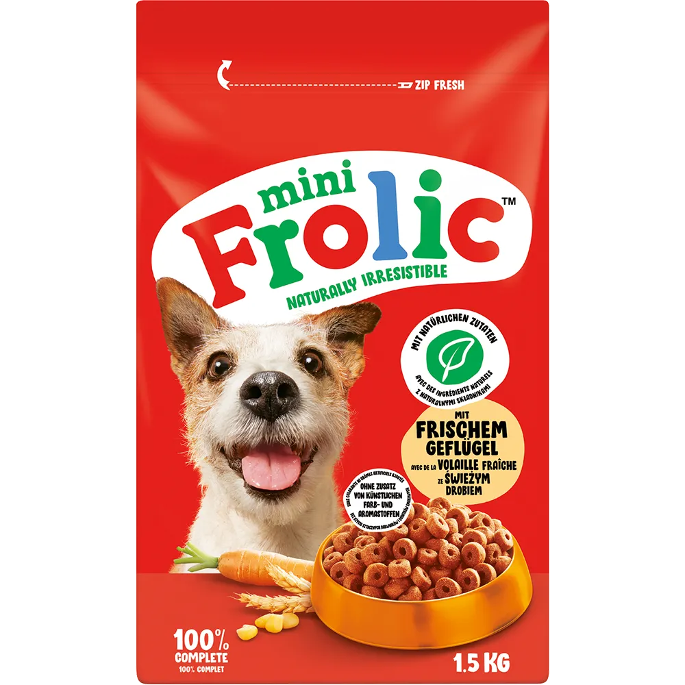 Frolic Mini med Fjerkræ