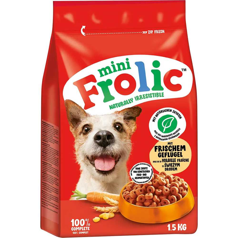 Frolic Mini med Fjerkræ