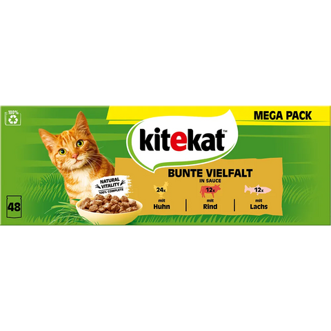 Kitekat Bunte Vielfalt in Sauce