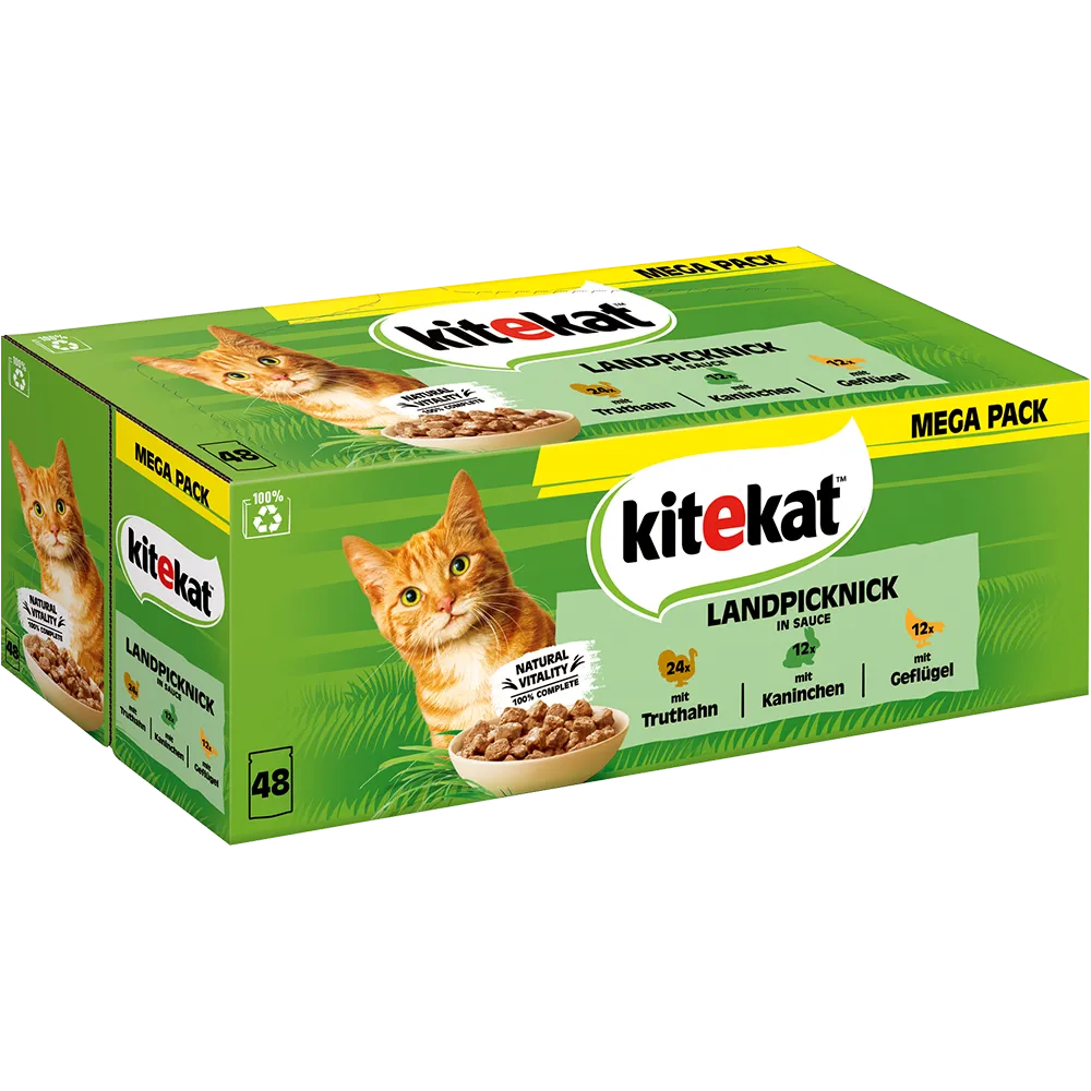 Kitekat Farverig Landpiknik i Sauce