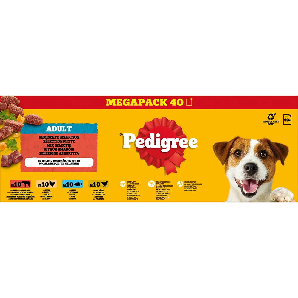 Pedigree Adult 4er in Gelee