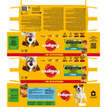 Pedigree Adult 4-pak i sovs