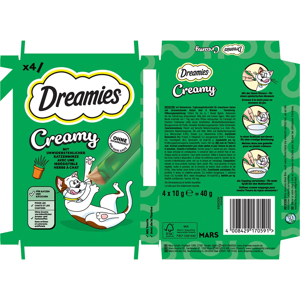 Dreamies Creamy Katzenminze