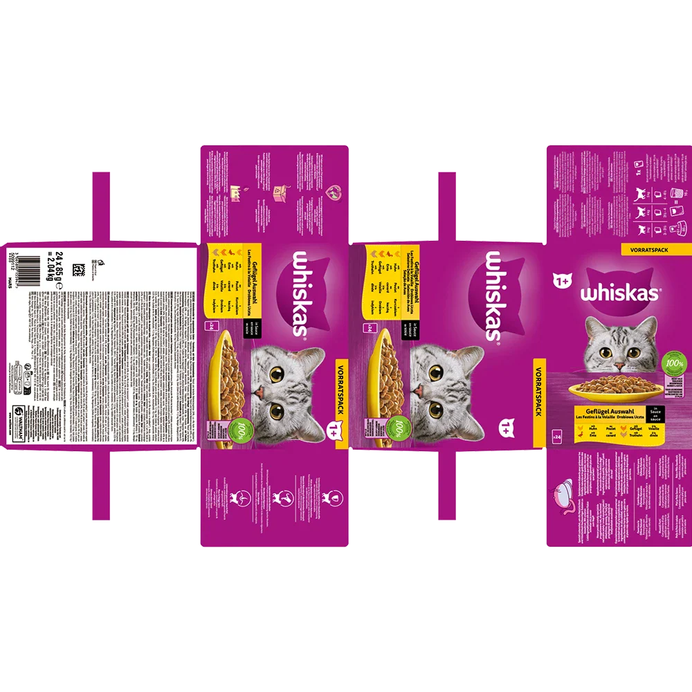 Whiskas Geflügel Sauce 1+