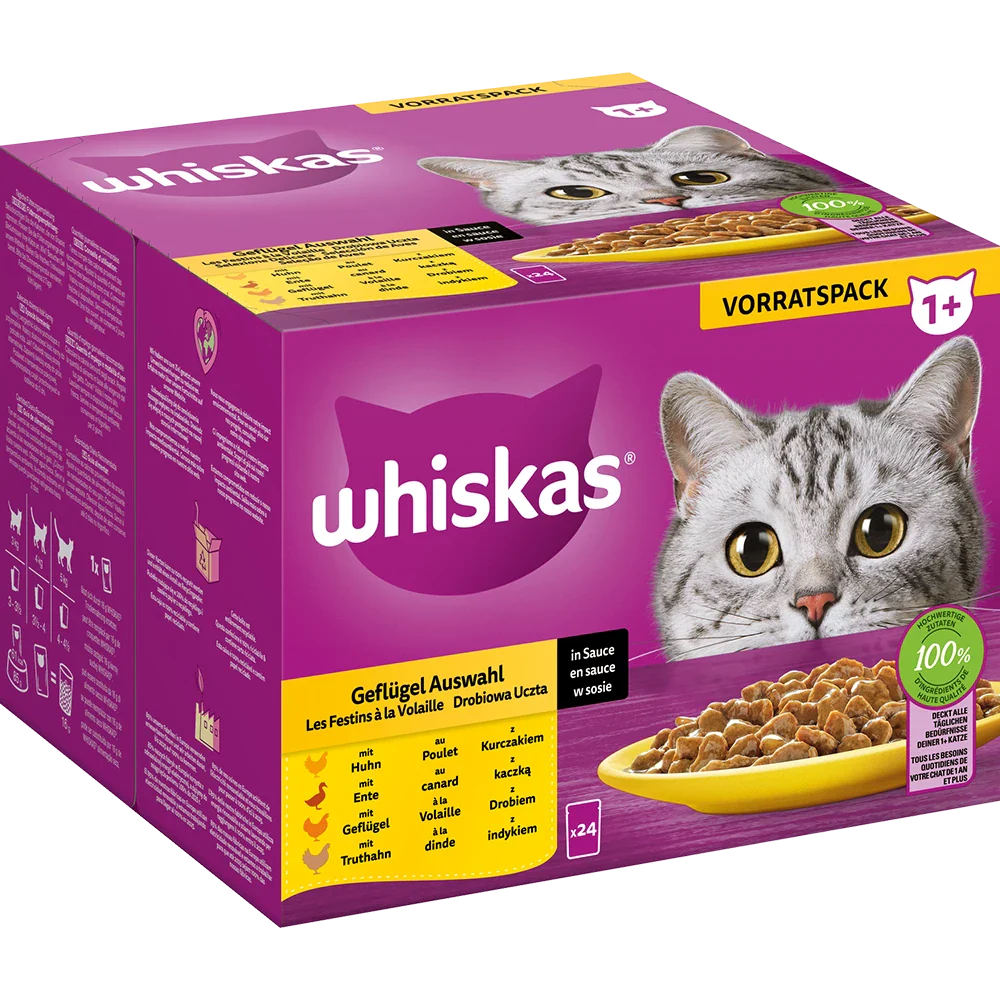 Whiskas Geflügel Sauce 1+