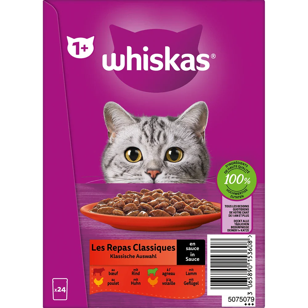 Whiskas Klass Ausw Sauce