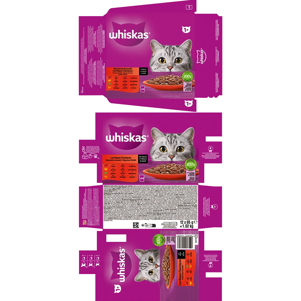 Whiskas Klass Ausw Sauce