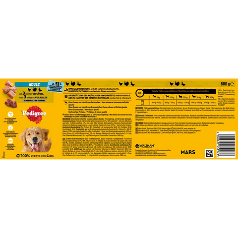 Pedigree 3 Sorten Geflügel