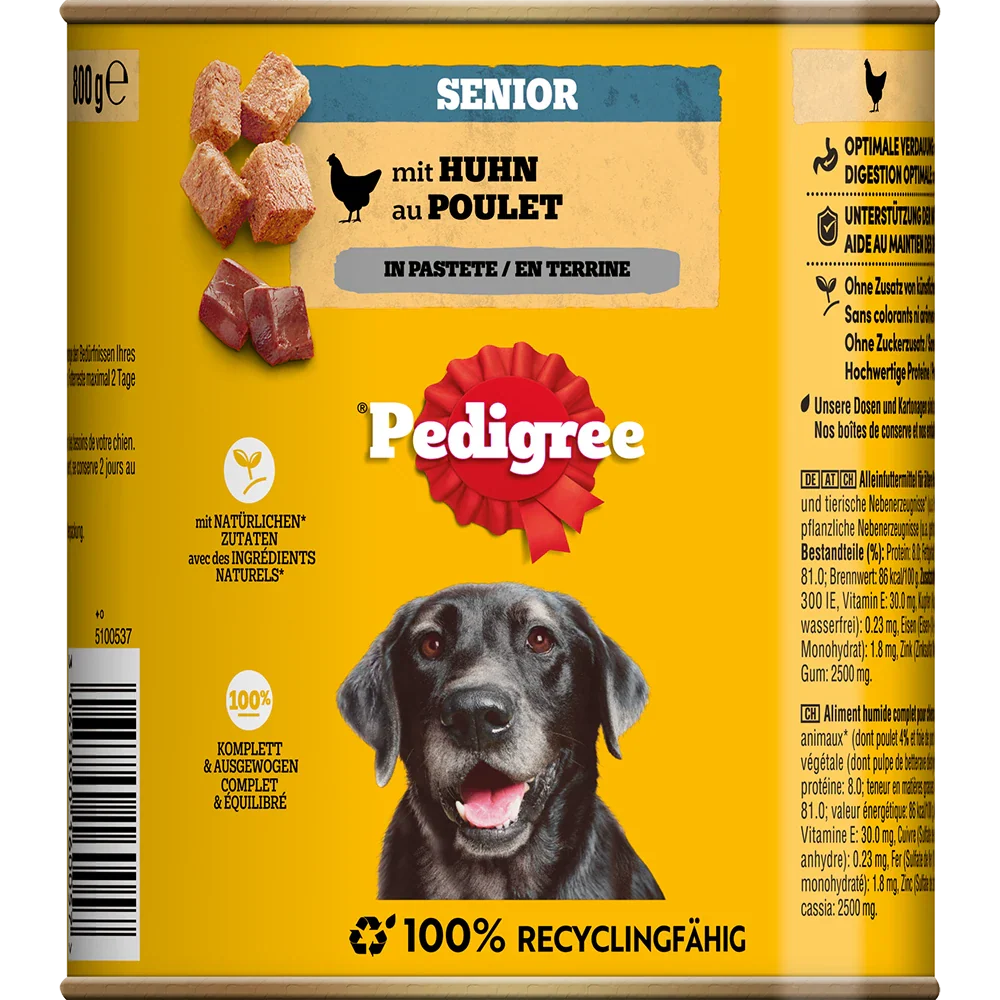 Pedigree Senior Paté Kylling