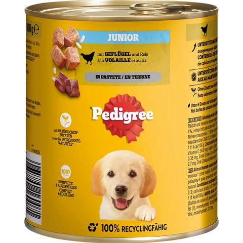 Pedigree Junior Pastete Geflügel