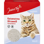 Jeden Tag Katzenstreu Ultraweiß