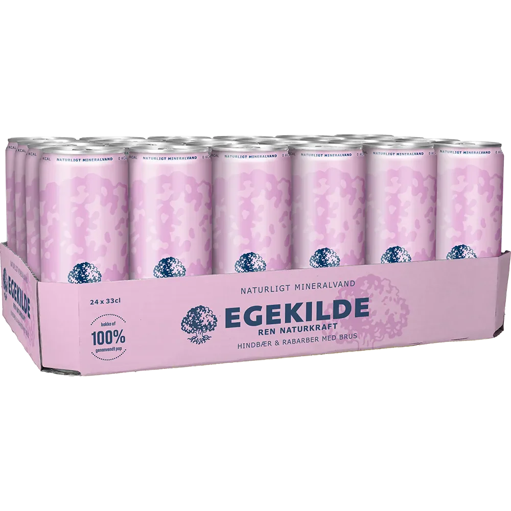 Egekilde Hindbær Rabarber