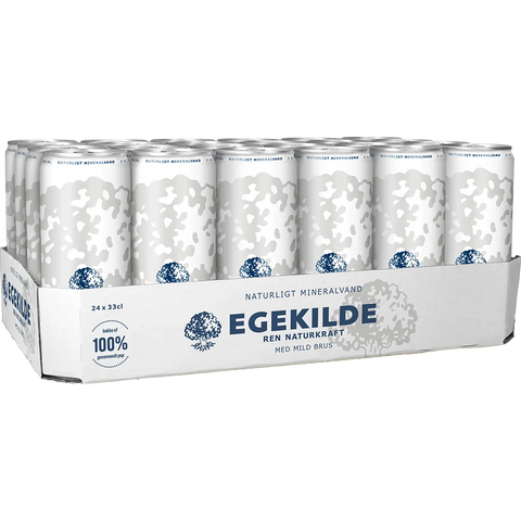 Egekilde med mild brus