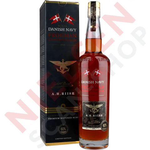 A.H. Riise Danish Navy Frogman Conventus Ranae 60% 0,7 ltr. - AllSpirits