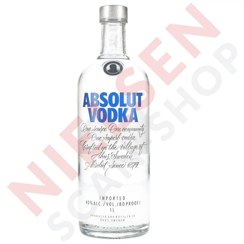 Absolut Vodka 40% 1 ltr. - AllSpirits