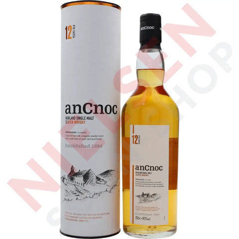 Ancnoc 12Y Spiritus