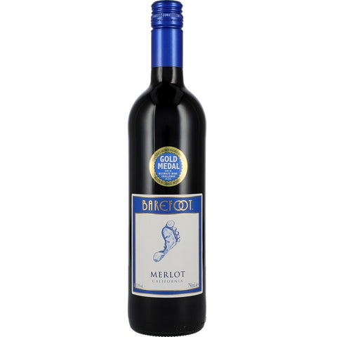 Barefoot Merlot 13,5% 0,75ltr - AllSpirits