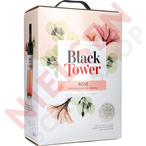 Black Tower Rose 9,5% 3 ltr. - AllSpirits