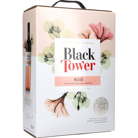 Black Tower Rose 9,5% 3 ltr. - AllSpirits