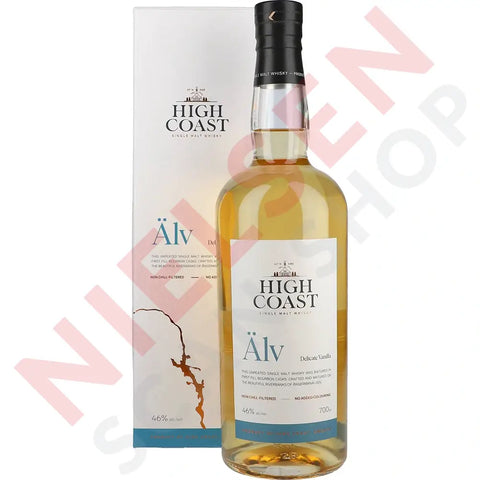 Box Whisky High Coast Älv Delicate Vanilla Spiritus