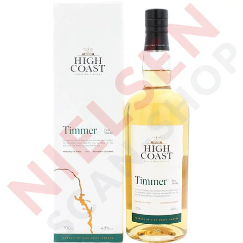 Box Whisky High Coast Timmer Peat Smoke Spiritus