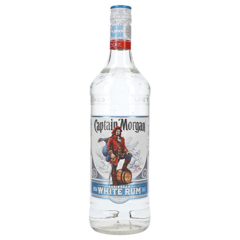 Captain Morgan White Rum 37,5% 1 ltr. - AllSpirits