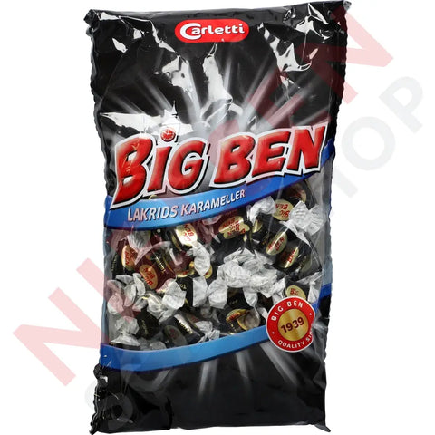 Carletti Big Ben Lakrids 400g - AllSpirits