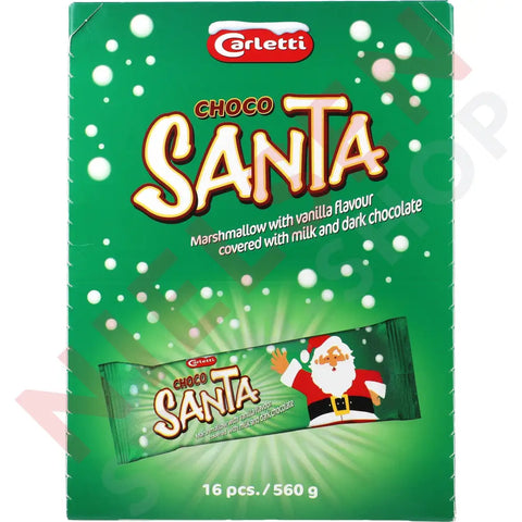 Carletti Choco Santa 16 Stk. Slik & Dagligvarer