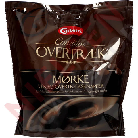 Carletti Overtraeksknapper Mörk 200g - AllSpirits