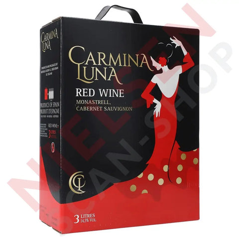 Carmina Luna Red Wine 15% 3 ltr. - AllSpirits