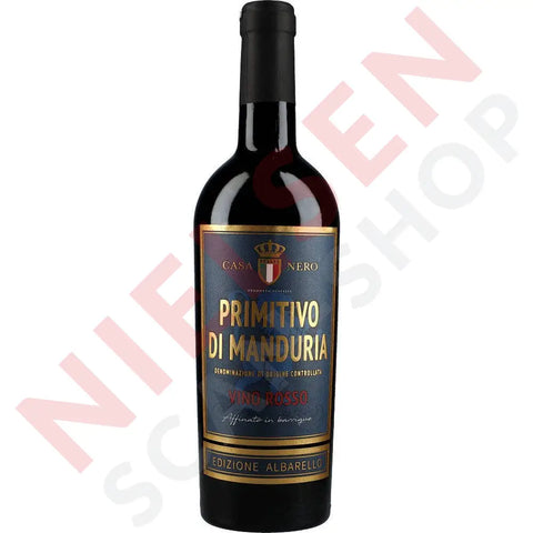 Casa Nero Primitivo Di Manduria 15% 0,75 ltr. - AllSpirits