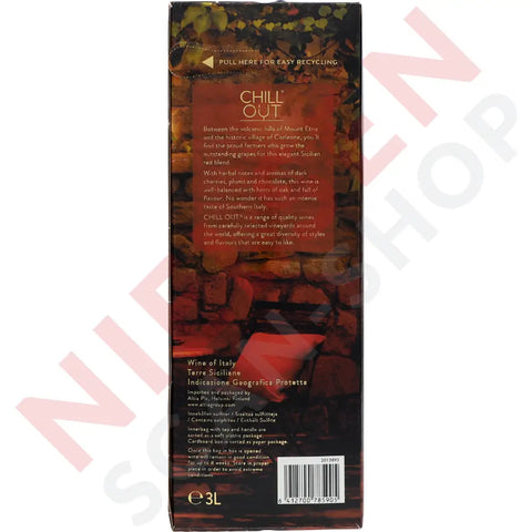 Chill Out Rosso 3L Bib