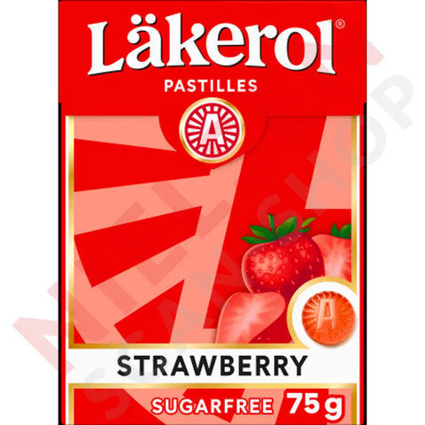 Cloetta Läkerol Big Pack Strawberry Slik & Dagligvarer