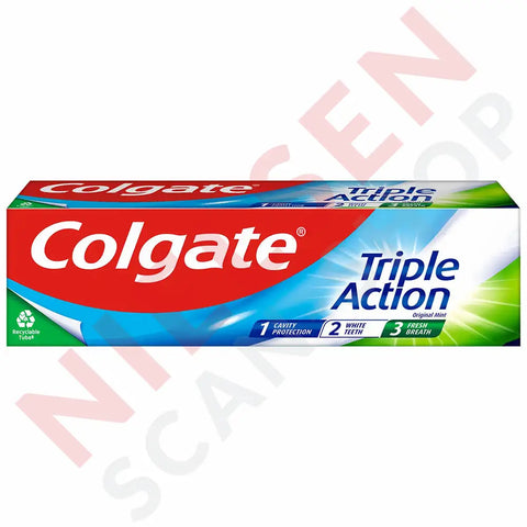 Colgate Zahnpasta Triple Action Husholdning & Hygien