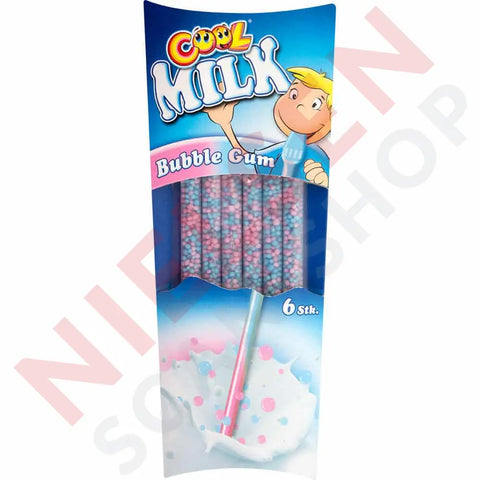 Cool Milchtrinkhalme Bubble Gum Slik & Dagligvarer