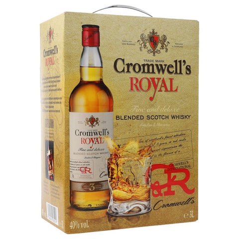 Cromwell`s Royal 40% 3 ltr. BIB - AllSpirits