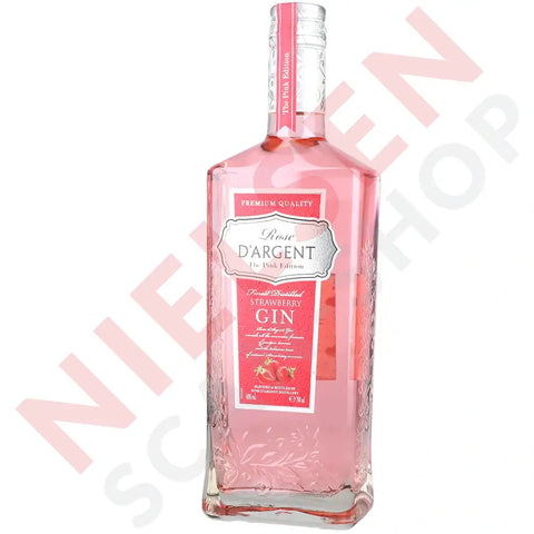 D’argent Rose Pink Strawberry Gin Spiritus