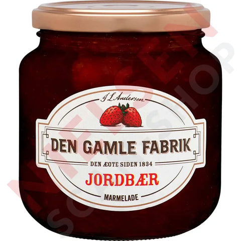 Den Gamle Fabrik Erdbeere Slik & Dagligvarer