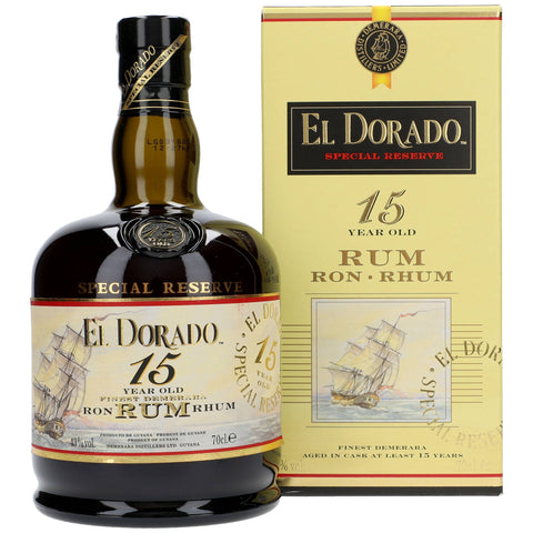 El Dorado 15 Years 43% 0,7 ltr. - AllSpirits
