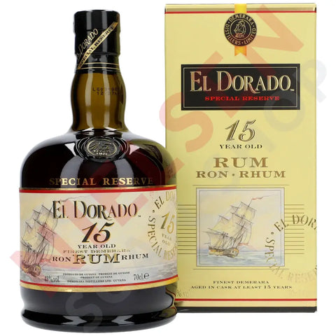 El Dorado 15 Years 43% 0,7 ltr. - AllSpirits