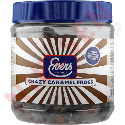 Evers Crazy Caramel Frogs Slik & Dagligvarer