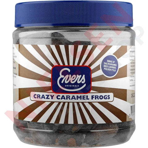 Evers Crazy Caramel Frogs 800g - AllSpirits