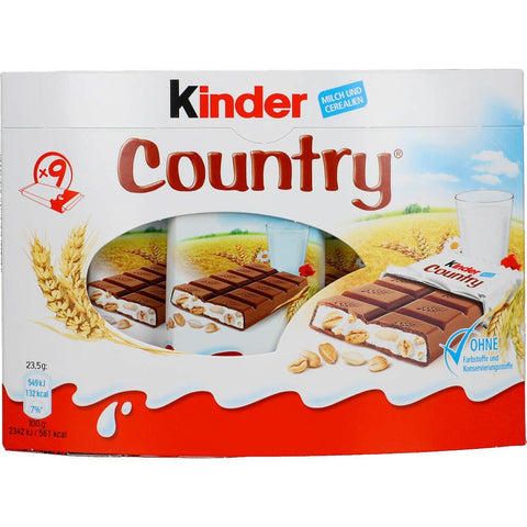 Ferrero Kinder Country 9er 211,5g - AllSpirits