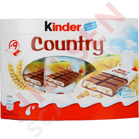 Ferrero Kinder Country 9er 211,5g - AllSpirits