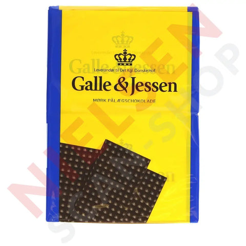 Galle & Jessen schwarze Schokolade 216g - AllSpirits