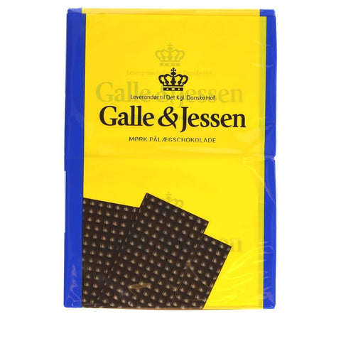 Galle & Jessen schwarze Schokolade 216g - AllSpirits