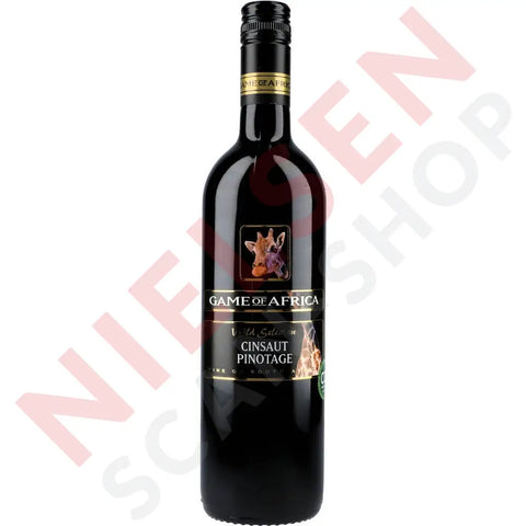 Game of Africa Cinsaut Pinotage 14% 0,75 ltr. - AllSpirits